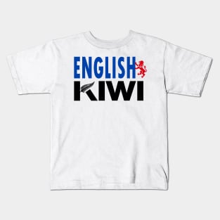 English Kiwi (for light backgrounds) Kids T-Shirt